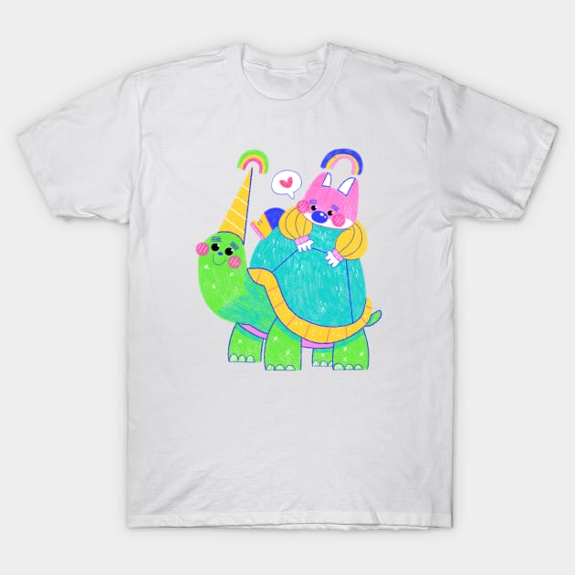 Turtle Dog T-Shirt by Laetitia Levilly